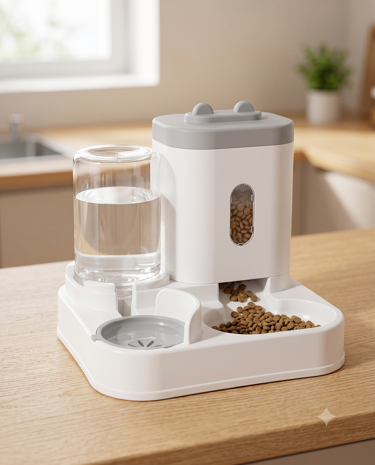 PawStation™ — 2-in-1 Automatic Food & Water Dispenser for Pets