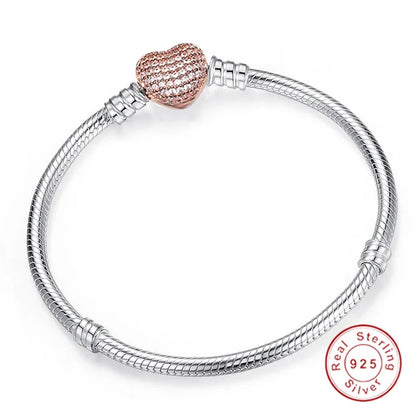 925 Sterling Silver Snake Chain Bracelet