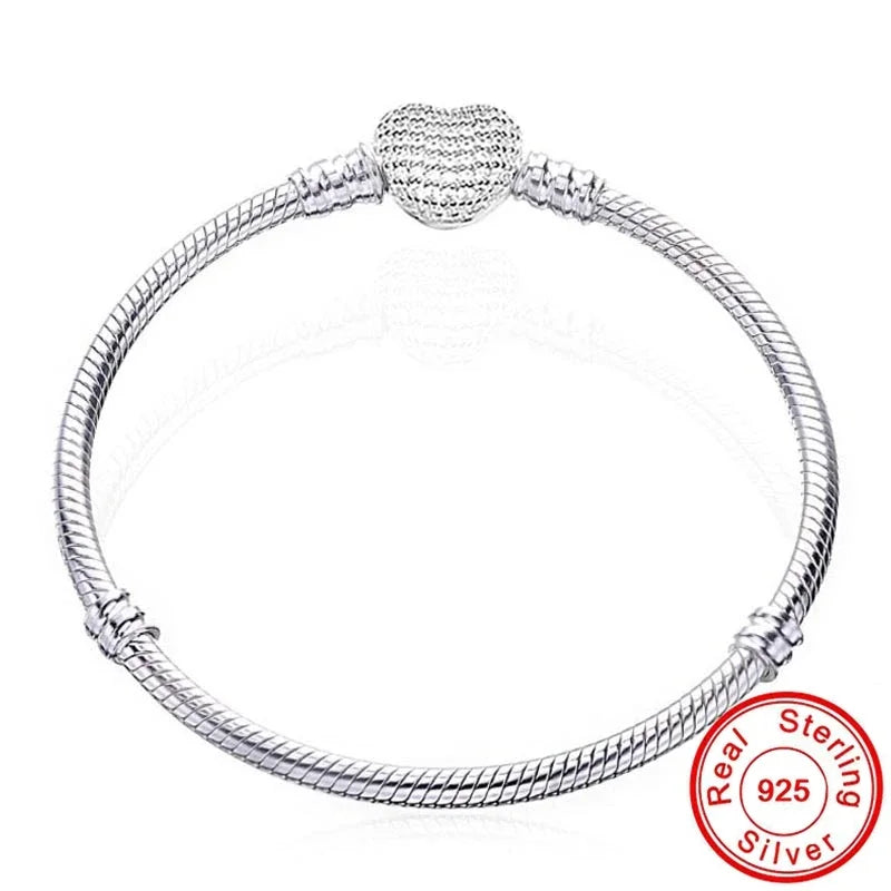 925 Sterling Silver Snake Chain Bracelet