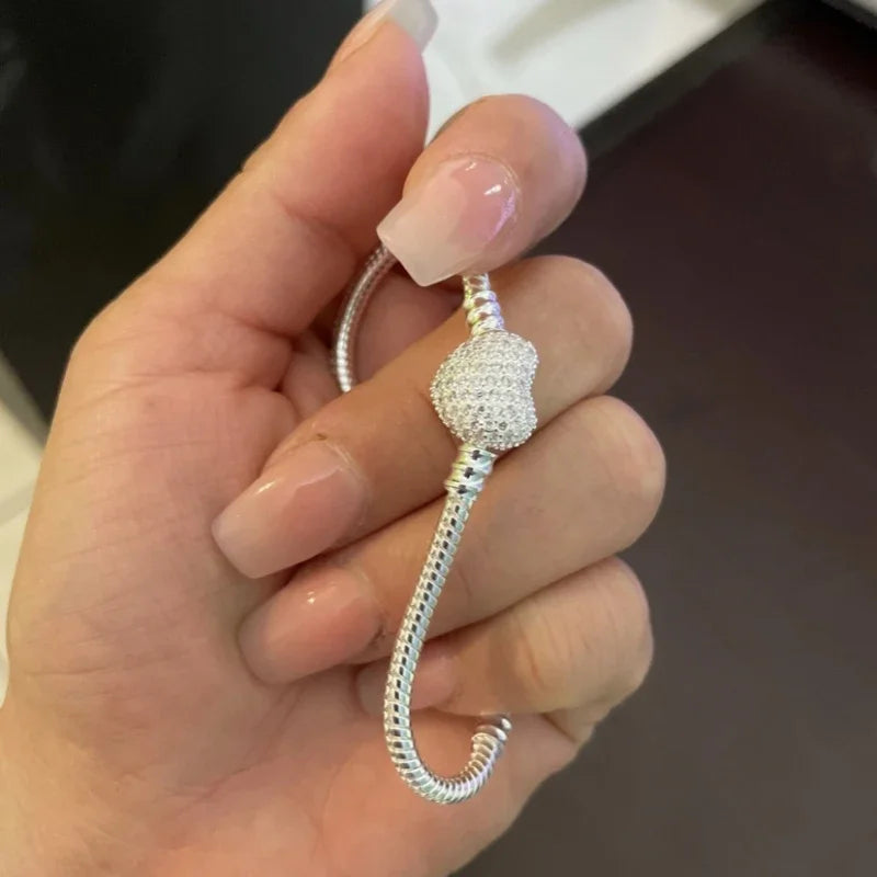 925 Sterling Silver Snake Chain Bracelet