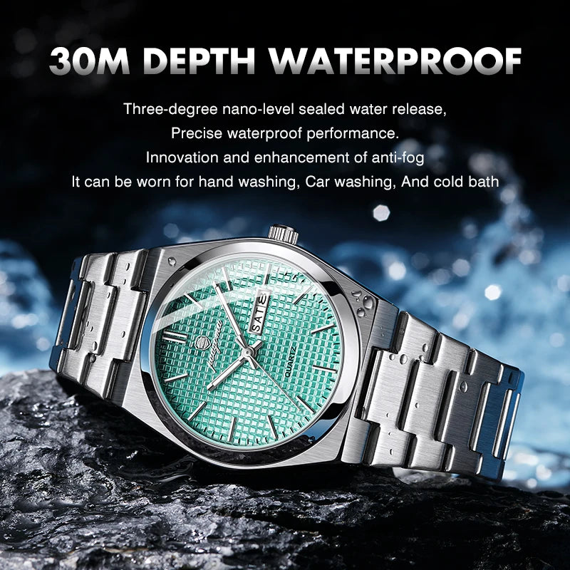 PAAZOMU Chronograph — Waterproof Men's Watch