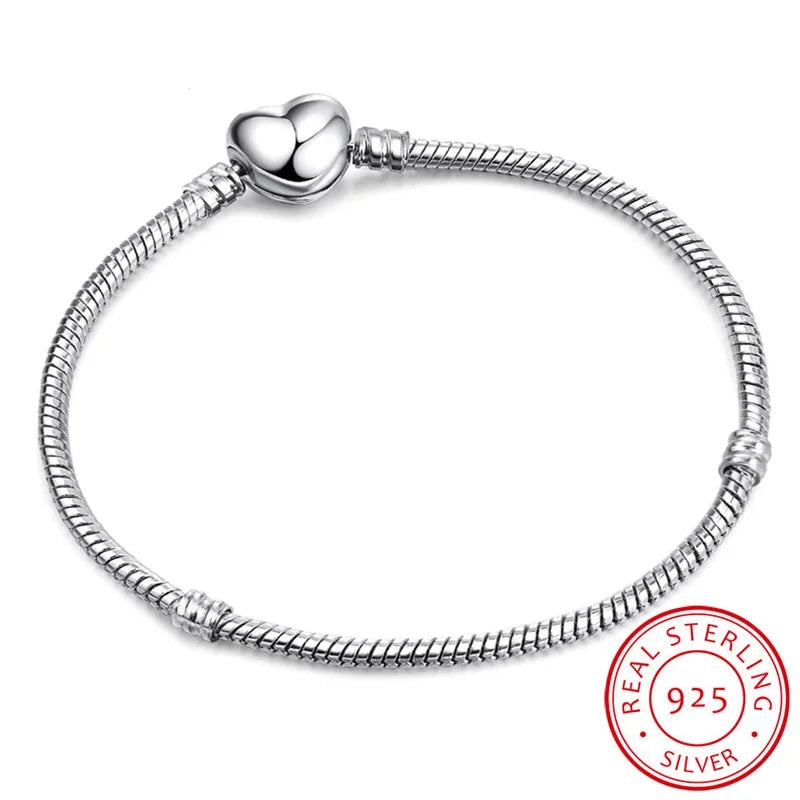 925 Sterling Silver Snake Chain Bracelet