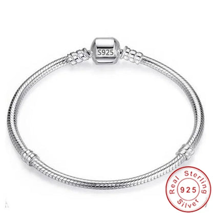 925 Sterling Silver Snake Chain Bracelet