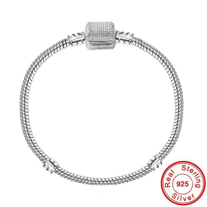 925 Sterling Silver Snake Chain Bracelet