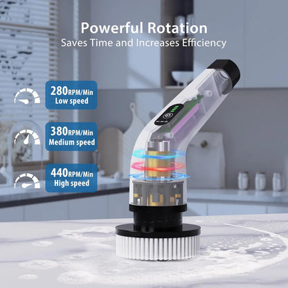 SwiftScrub™ Pro Cordless Cleaning System