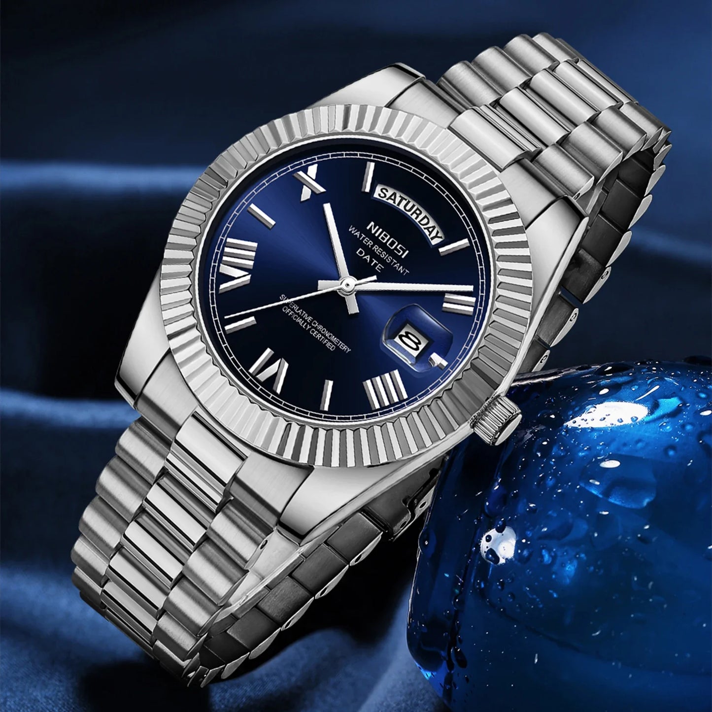 NIBOSI Classic — Quartz Watch for Men