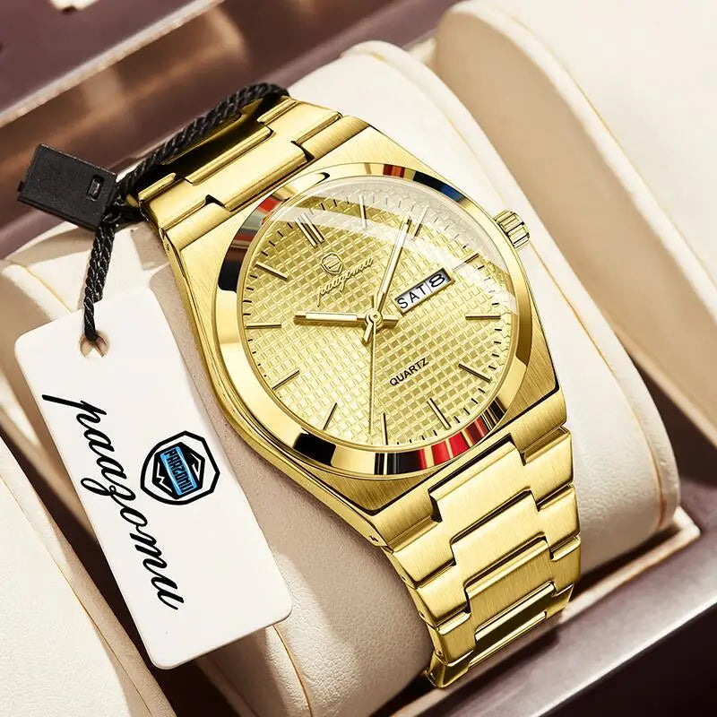 PAAZOMU Chronograph — Waterproof Men's Watch
